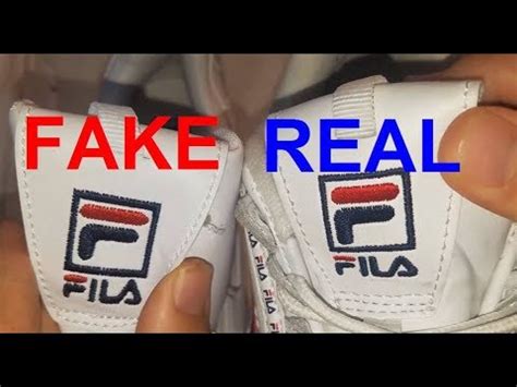 real and fake fila shoes|fila shoes identification.